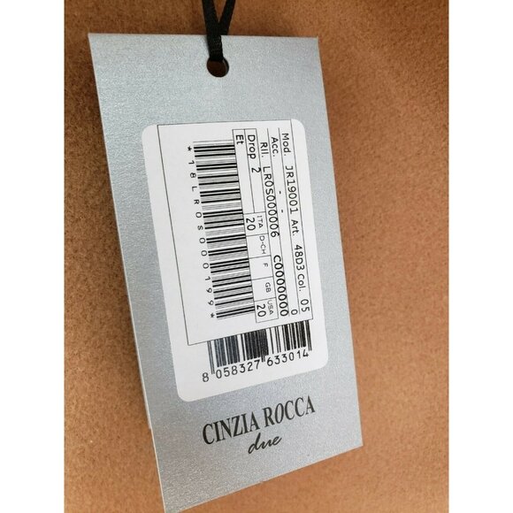 Cinzia Rocca Cashmere Camel Wool High Collar Cowl Neck Blend Coat Women's Sz 20 - Picture 5 of 9
